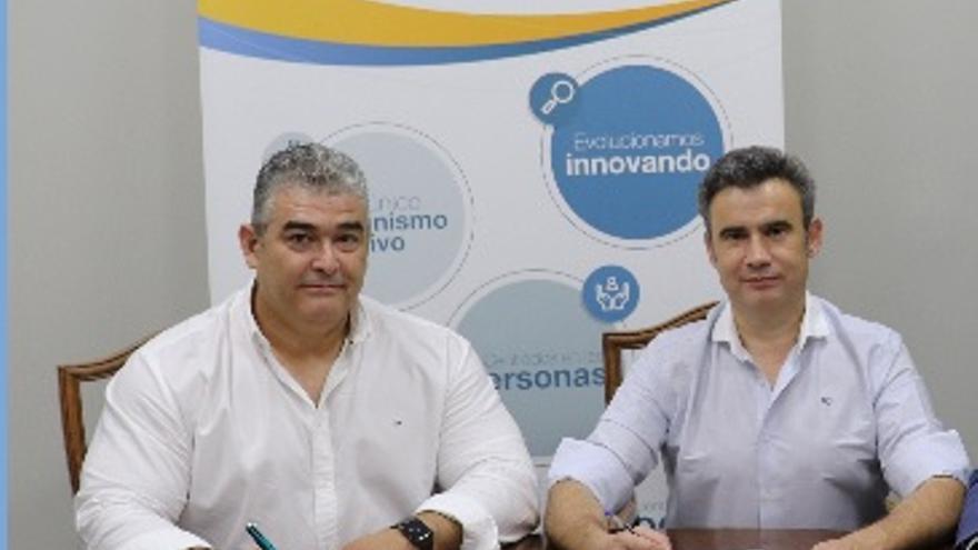 Andrés López y Jesús Nieto, CEOs de Grupo Preving, Empresarios del Año de Badajoz