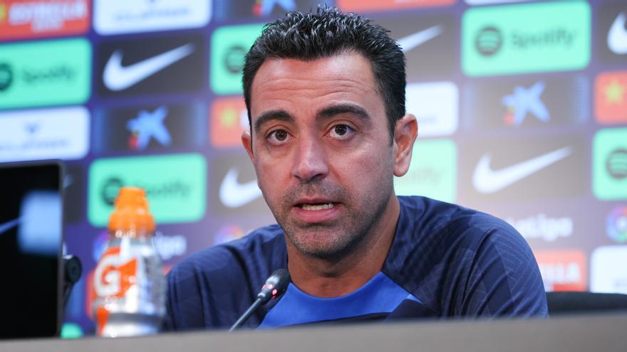 Xavi: "No podemos destruir el proyecto de golpe"