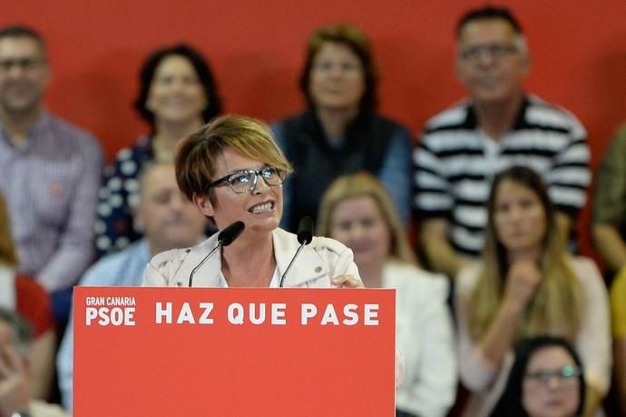 Las Palmas de Gran Canaria. Mitin de Pedro Sánchez  | 14/04/2019 | Fotógrafo: José Carlos Guerra