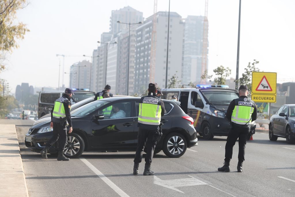 Controles en el cuarto cierre perimetral de la ciudad de València