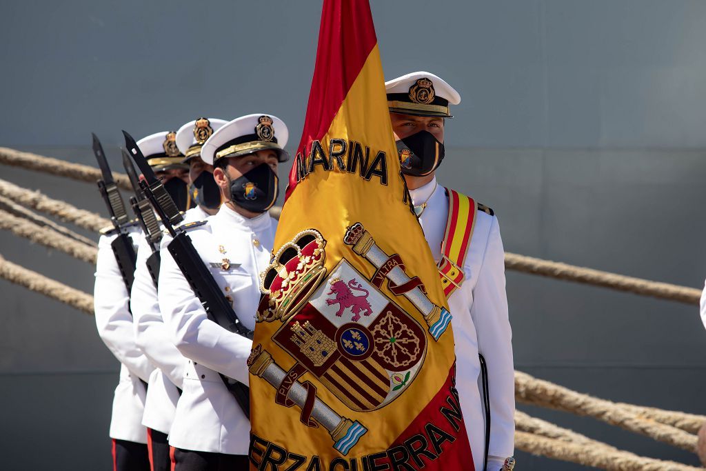 Así ha sido la visita de la reina Letizia a Cartagena