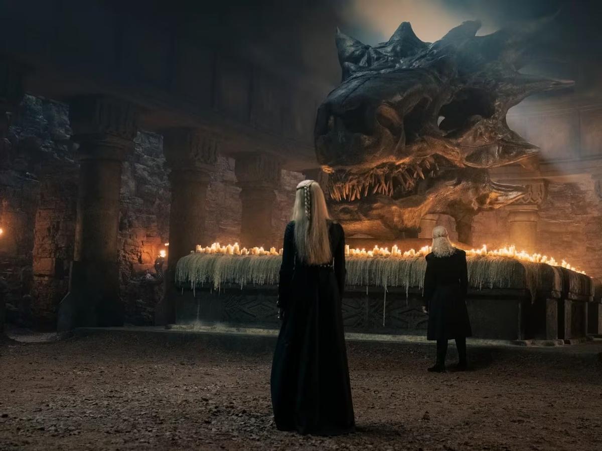 El cráneo de Balerion, el dragón más mítico de 'Juego de Tronos'