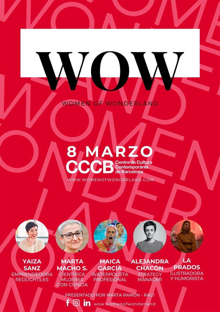 Jornada  Women Of Wonderland en Barcelona.