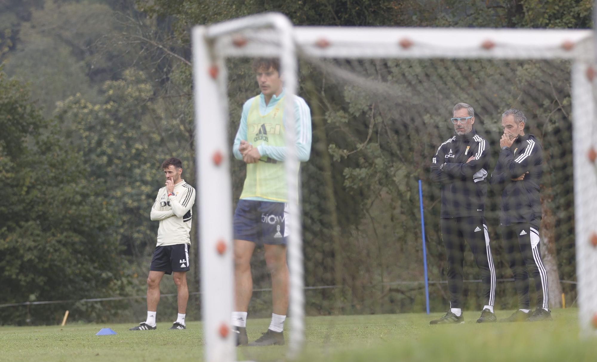 Las imágenes del entrenamiento del Oviedo