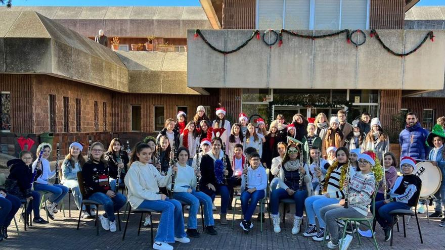 Alumnos del colegio Corazón de María, uno de los centros concertados de Zamora. | Cedida