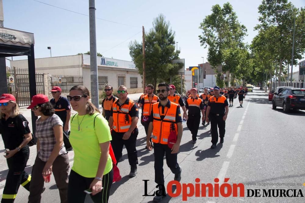 Peregrinación de Protección Civil a Caravaca