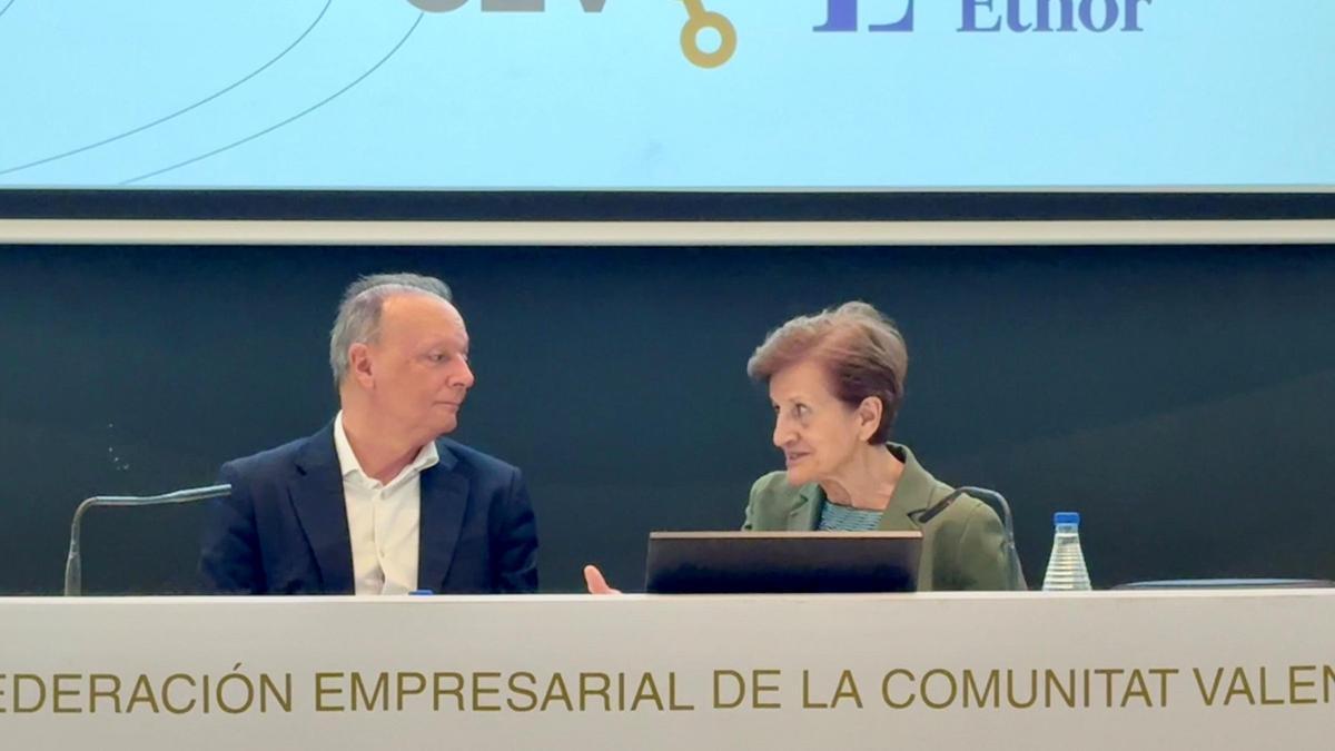 Un momento de la presentación del informe en la Fundación Étnor.