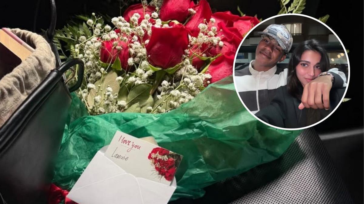 El regalo de Lamine Yamal a Inés Garcia