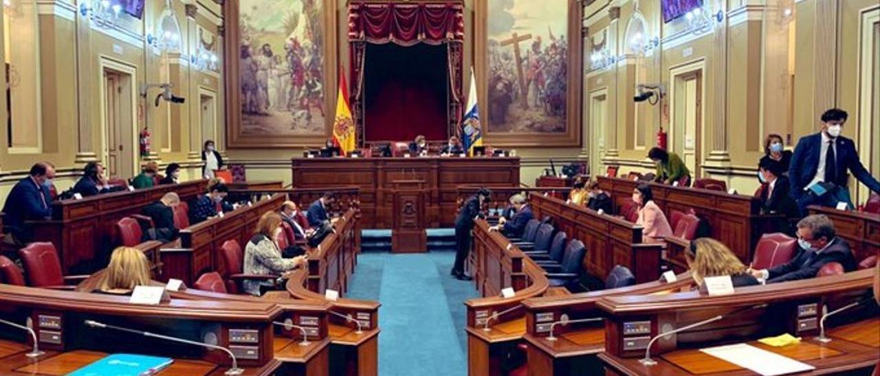 El Parlamento de Canarias.