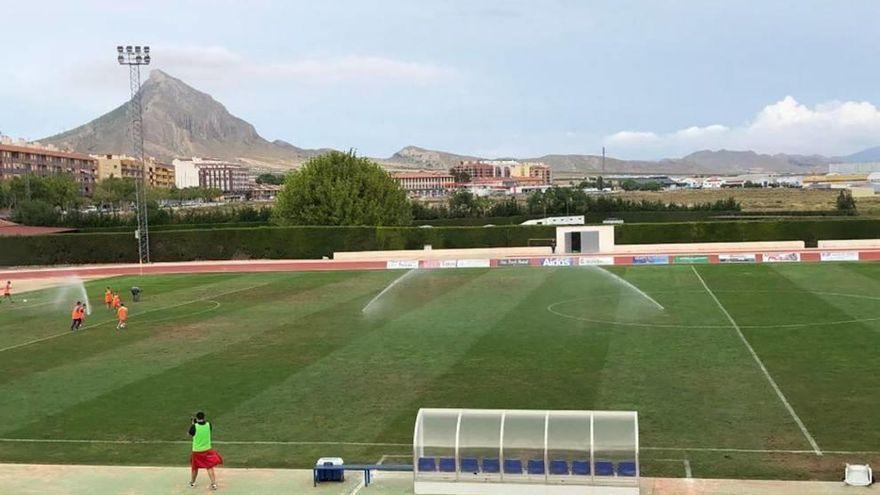 El campo de fútbol Uva Monastrell de Jumilla.