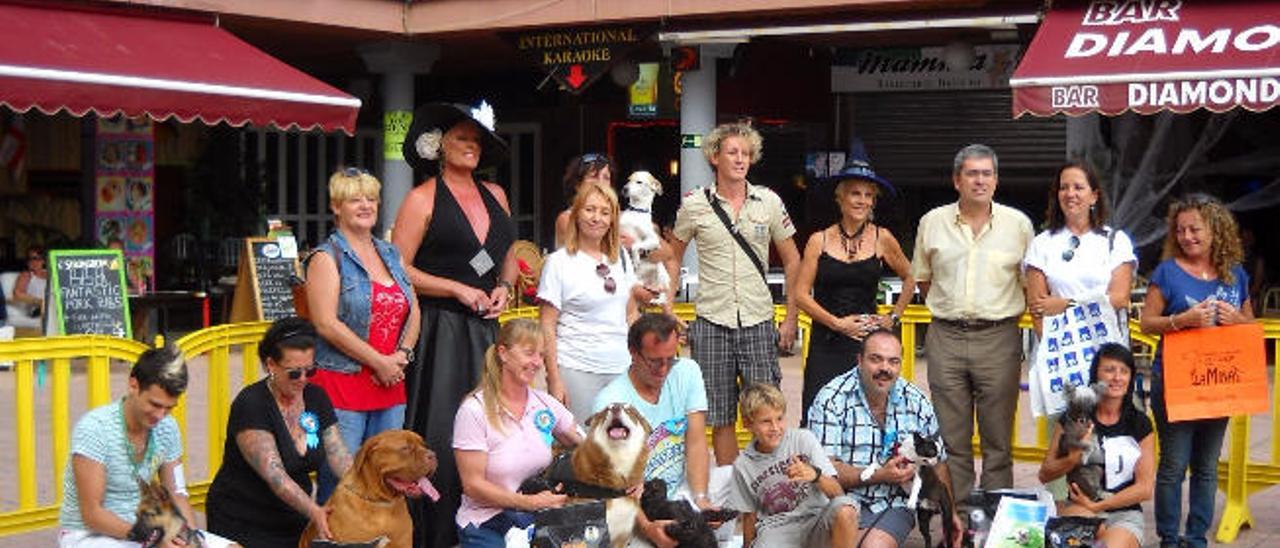 Imagen de archivo de un certamen de belleza canina, celebrado en Yumbo.