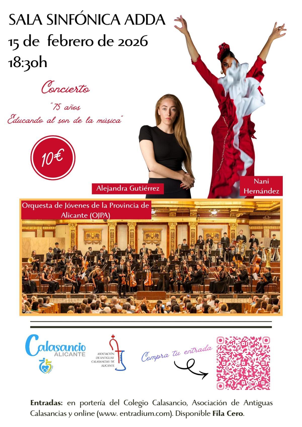 Cartel del concierto