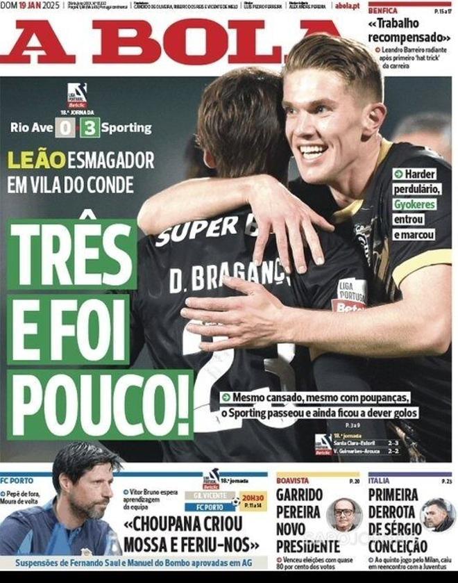 Estas son las portadas de la prensa deportiva de hoy, domingo 19 de enero del 2025