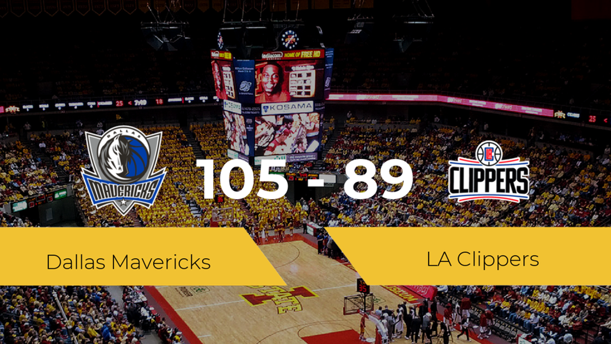 Dallas Mavericks se hace con la victoria contra LA Clippers por 105-89