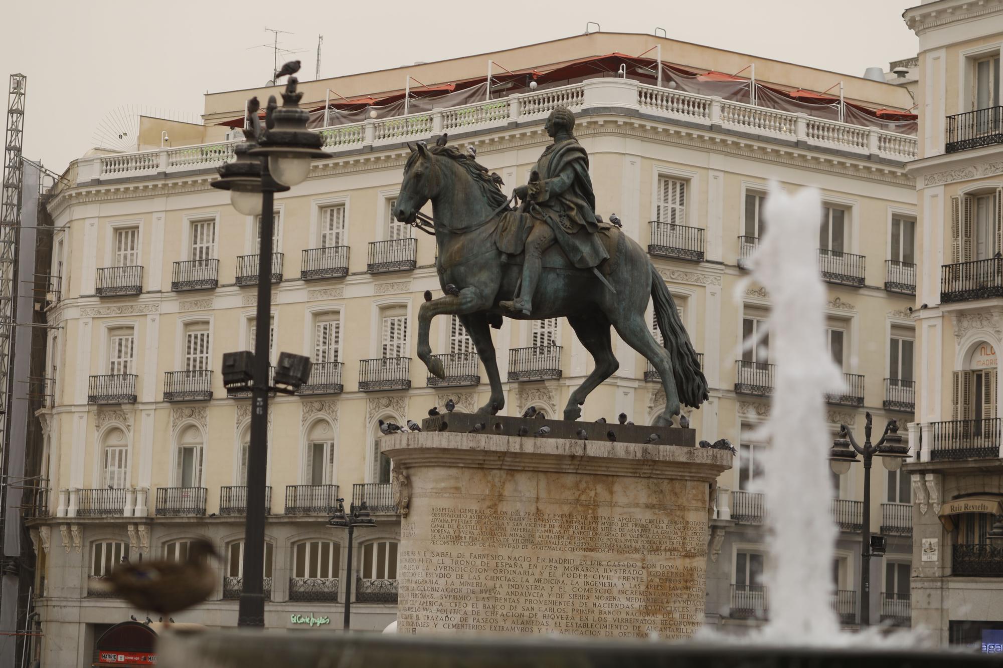 Un gran núvol de pols sahariana arriba a Catalunya