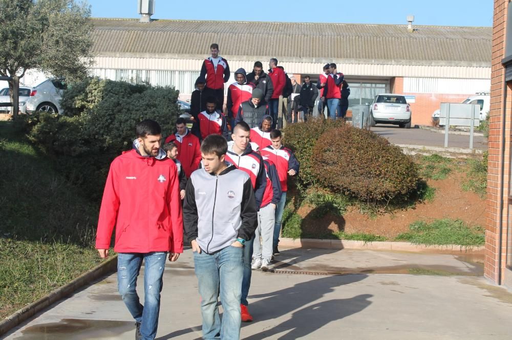 Visita de l'ICL a Ampans i a Sant Joan de Déu