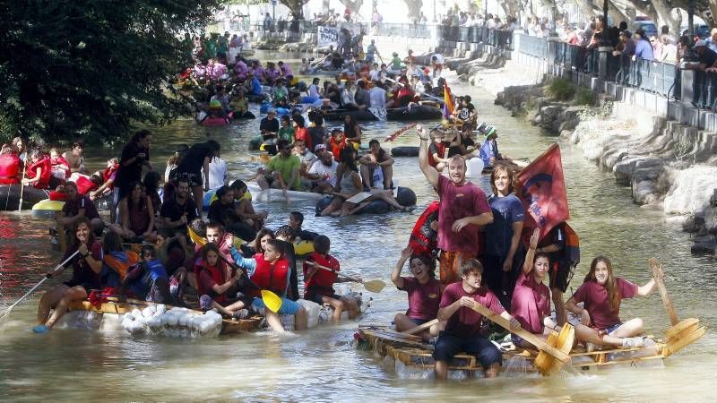 Fotogalería: Bajada reivindicativa por el Canal Imperial