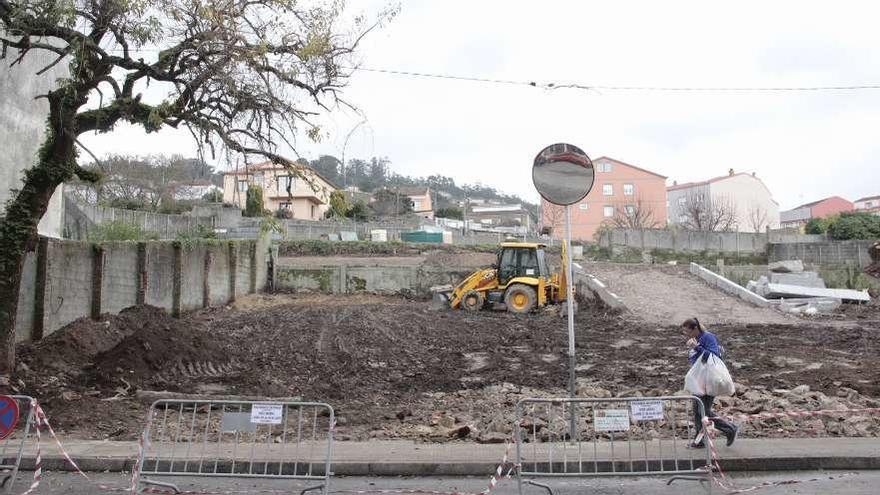 Obras en el estacionamiento disuasorio de Concepción Arenal. // S.A.