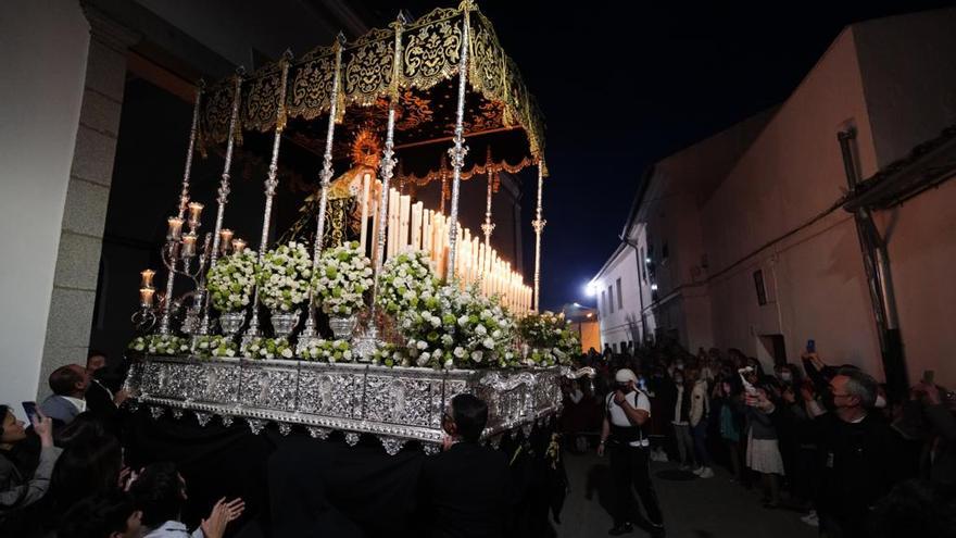 La Virgen de los Dolores recorre Pozoblanco.