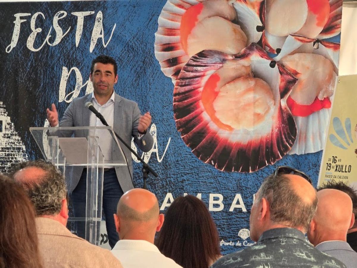 Cambados abrió esta tarde su ya consolidada fiesta de exaltación de la vieira.