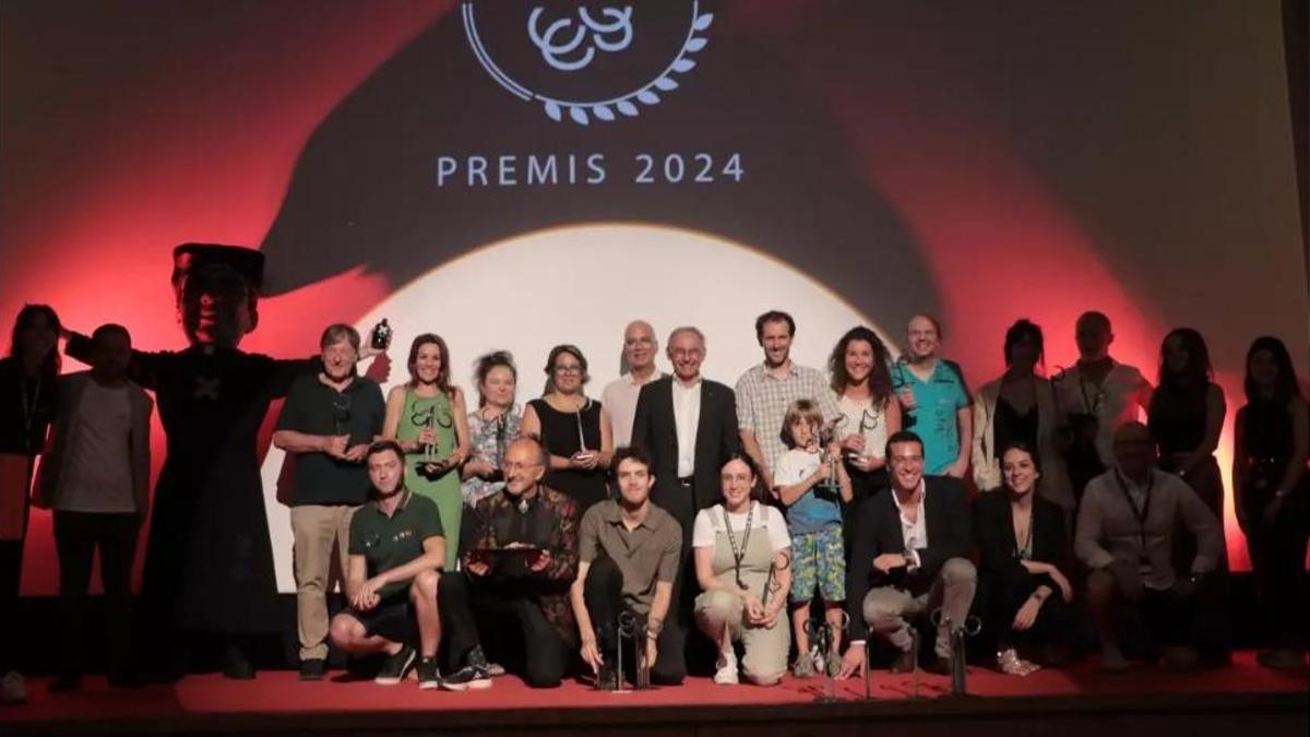 Fotografía de los ganadores del Cerdanya Film Festival 2024