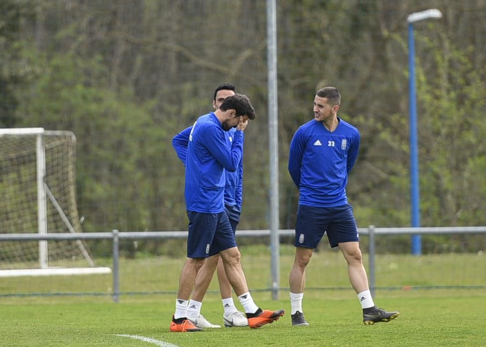 Entrenamiento del Real Oviedo