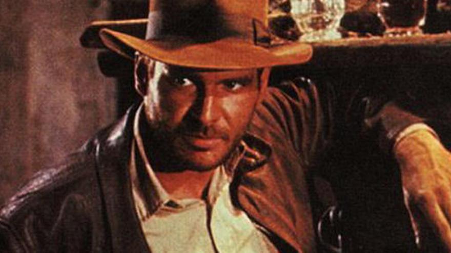 Harrison Ford en el paper del popular Indiana Jones.