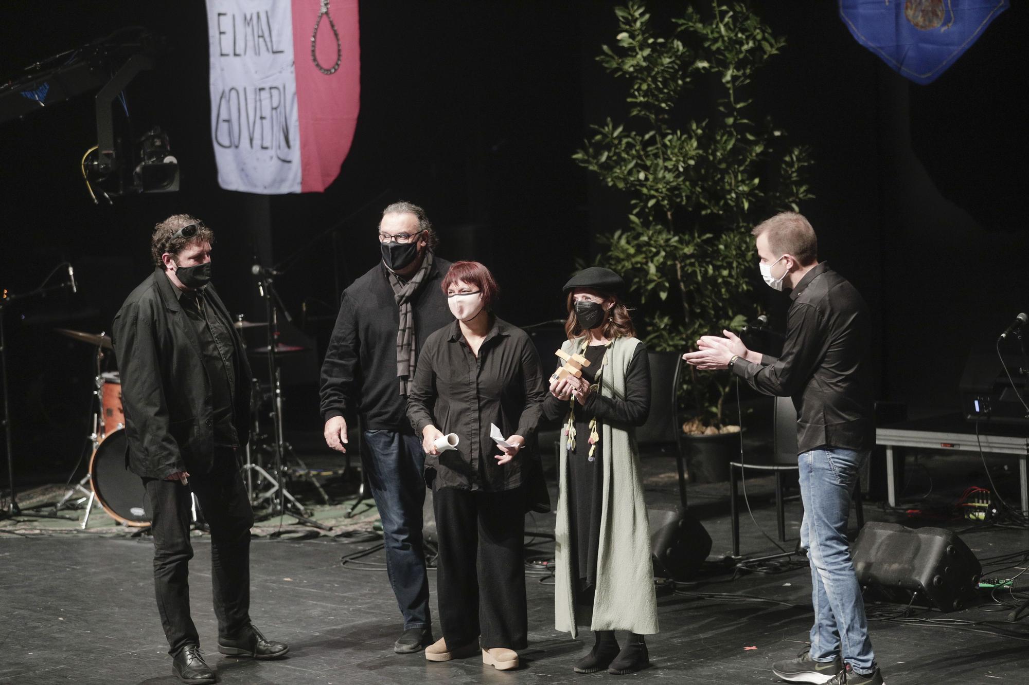 La Nit de la Cultura premia al Sans por su «labor imprescindible» en el teatro