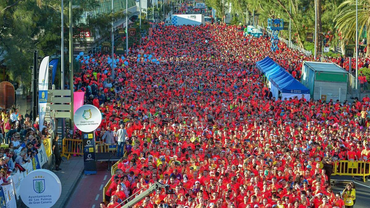 LAS PALMAS SAN SILVESTRE: Más de 7.000 corredores participan en la San  Silvestre de Las Palmas de Gran Canaria 2022