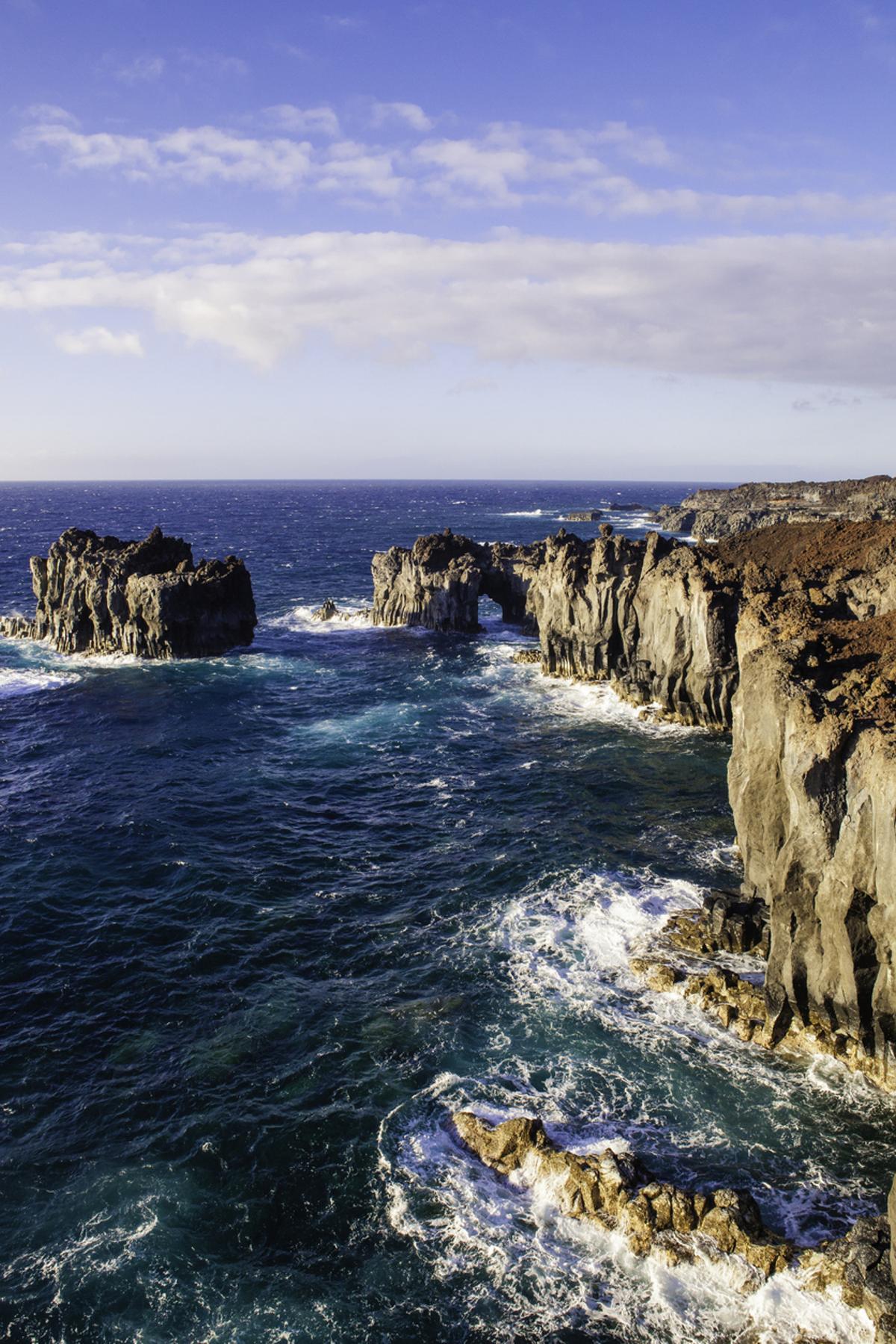 Litoral volcánico de El Hierro.