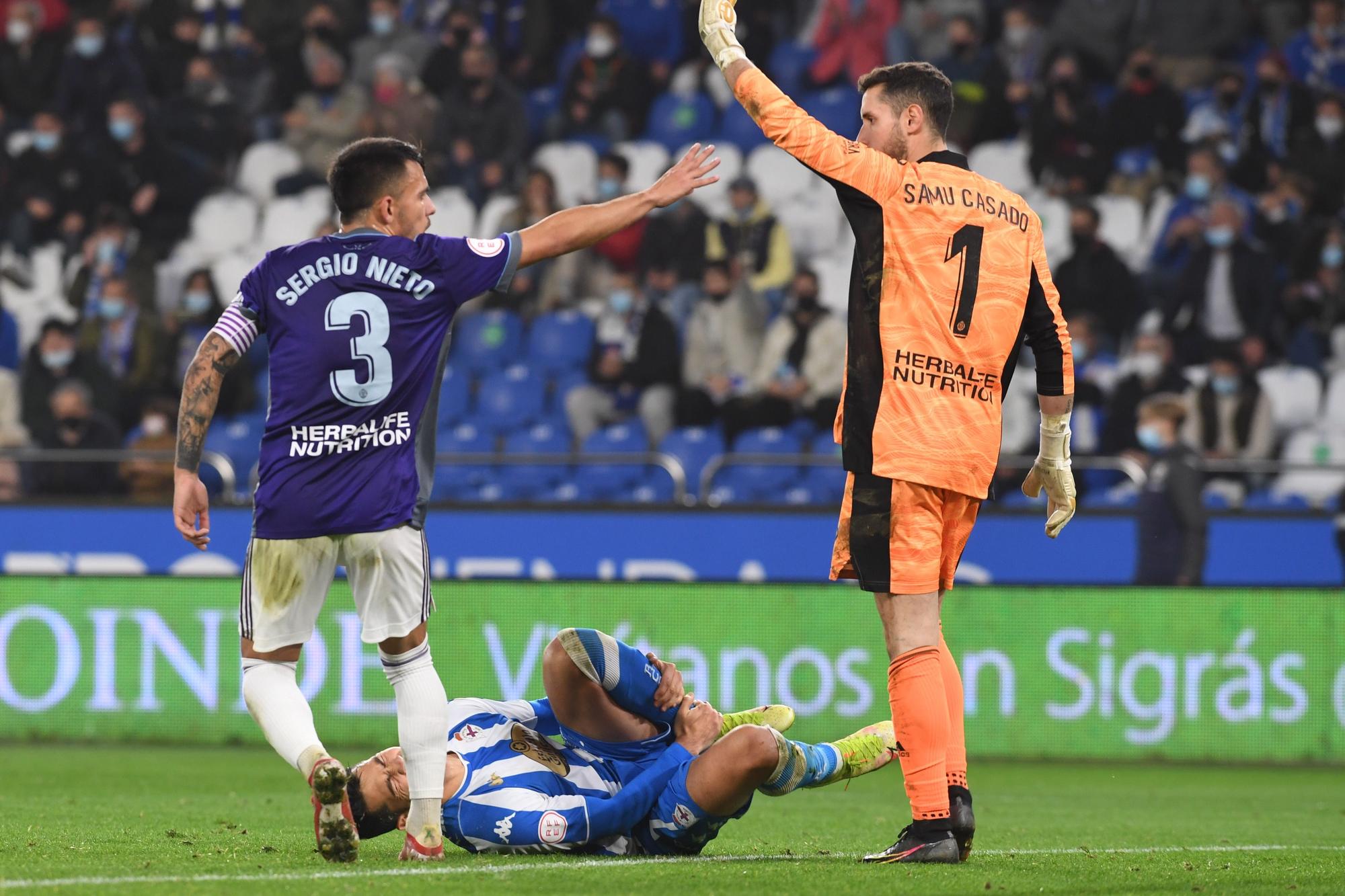 El Dépor le gana 3-0 al Valladolid Promesas