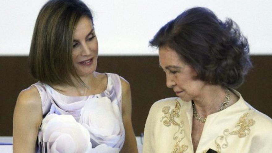 La Reina Letizia a la Reina Sofía: &quot;La palabra suegra nunca ha sonado mejor&quot;