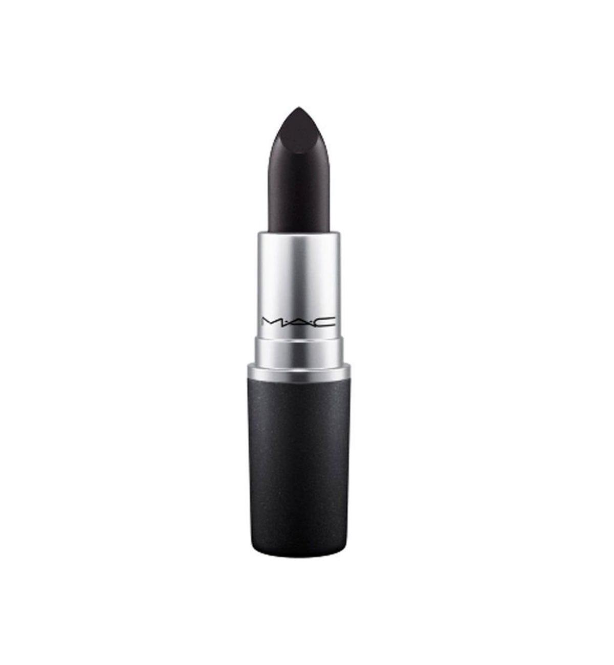 Lipstick negro mate de MAC