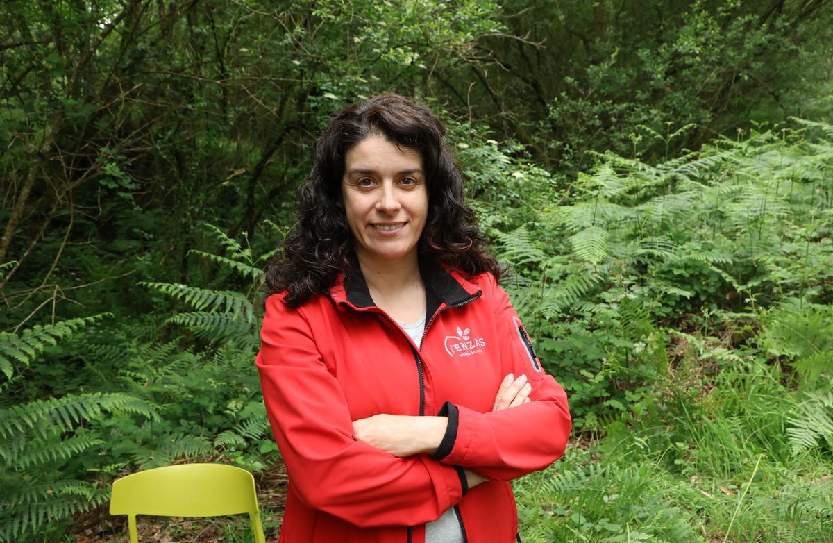 PIlar Orol, administradora de Tenzas Xestión Forestal.