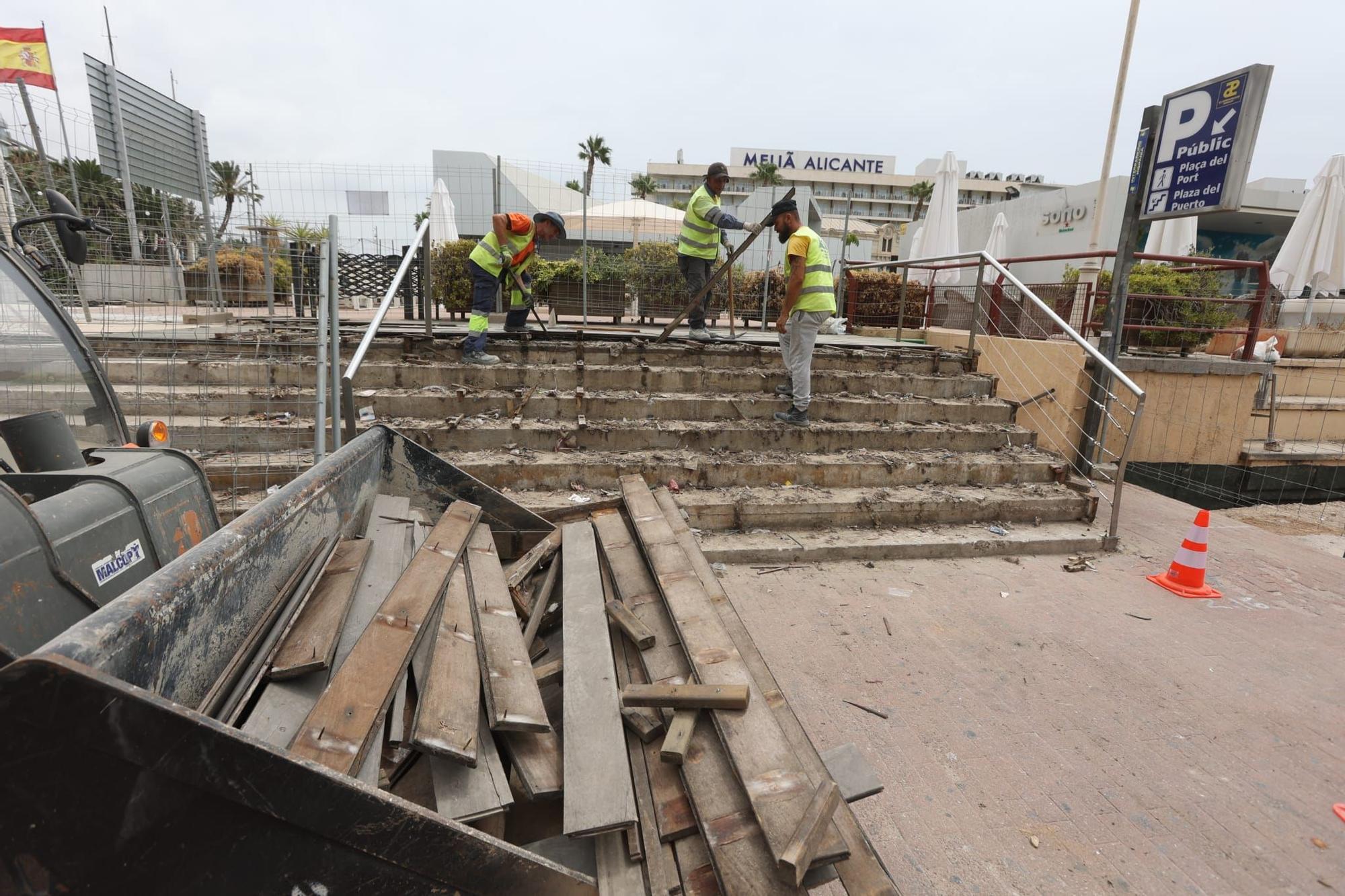 El puerto de Alicante estrena nuevo paseo