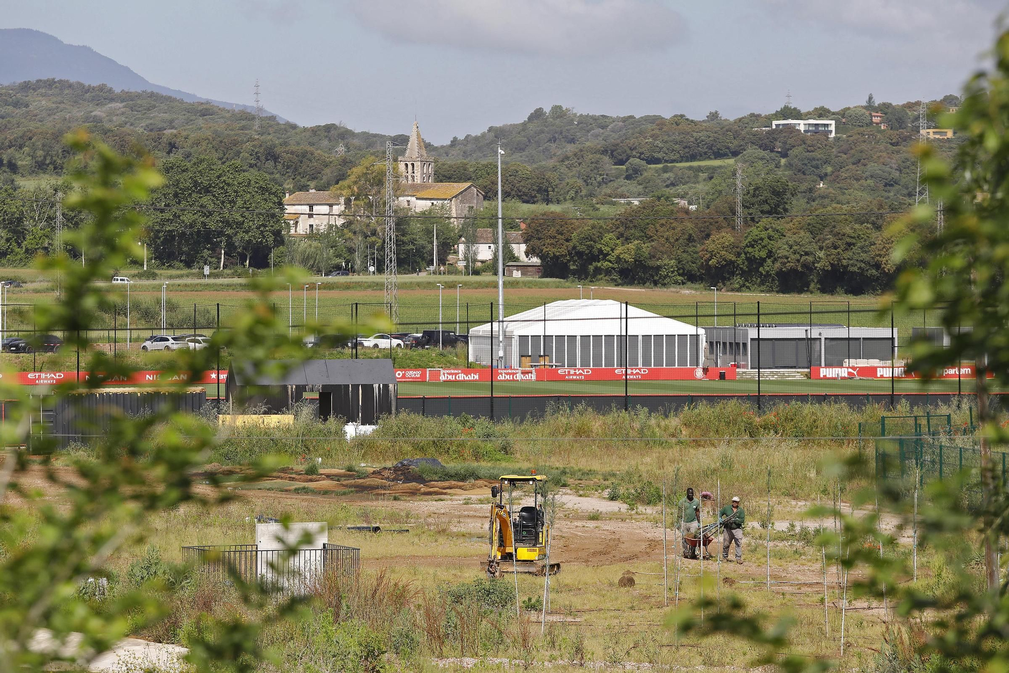 Les fotos de naturalistes, pagesos i veïns per aturar la segona fase de la ciutat esportiva del Girona a Vilablareix