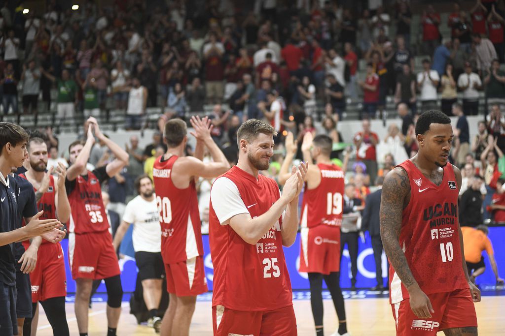 Todas las imágenes de la semifinal de la Supecopa entre el UCAM Murcia y el Unicaja