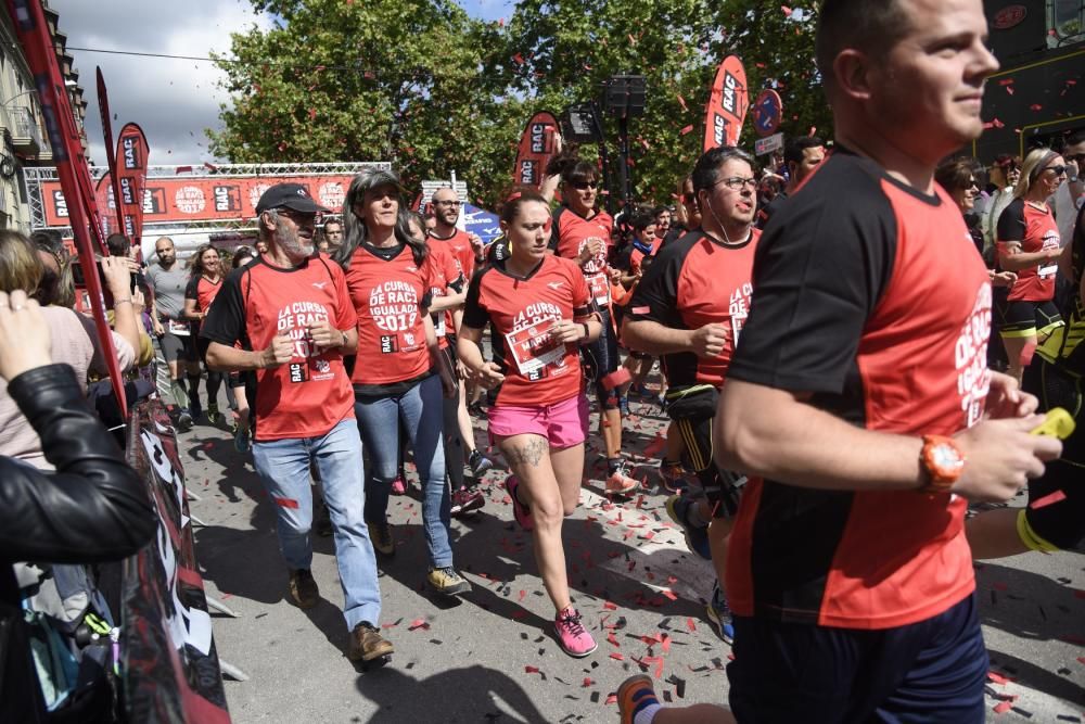 Igualada aplega gairebé 2.000 corredors a La Cursa de RAC 1