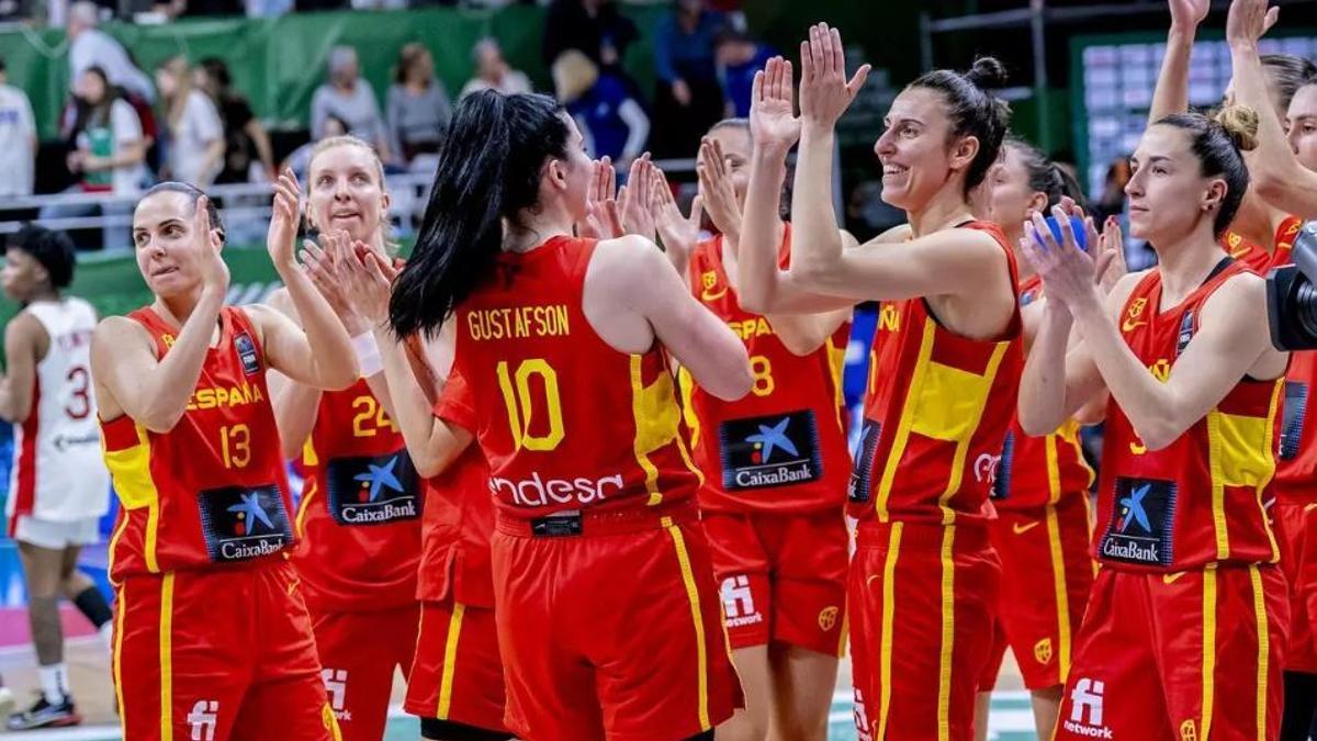 La selección española femenina de baloncesto se clasifica para los Juegos Olímpicos de París