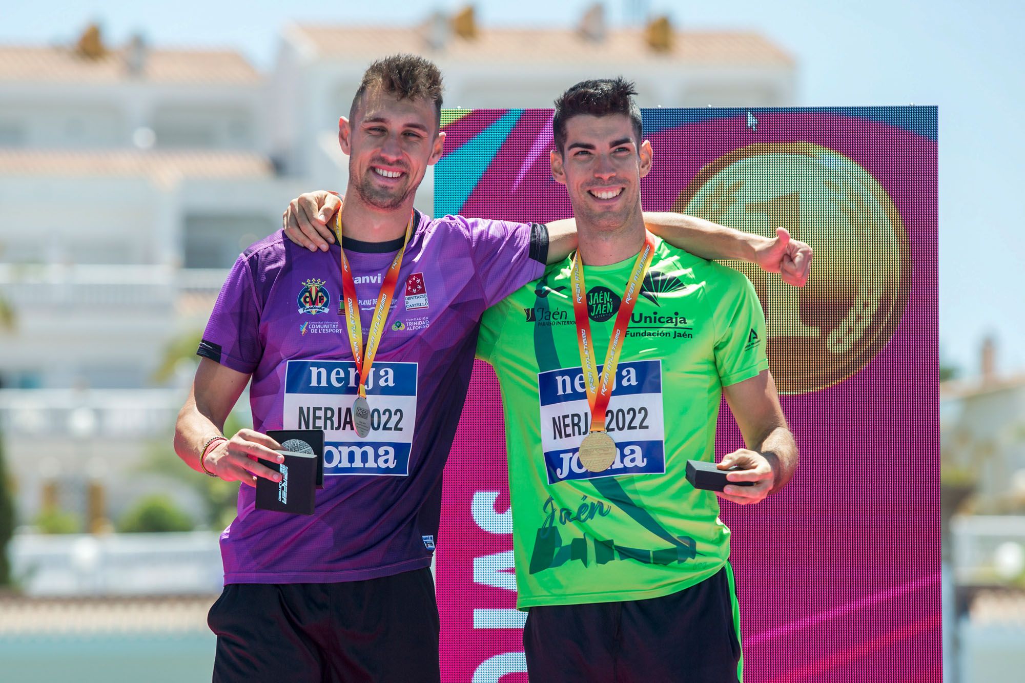 El campeonato nacional de atletismo de Nerja, en imágenes