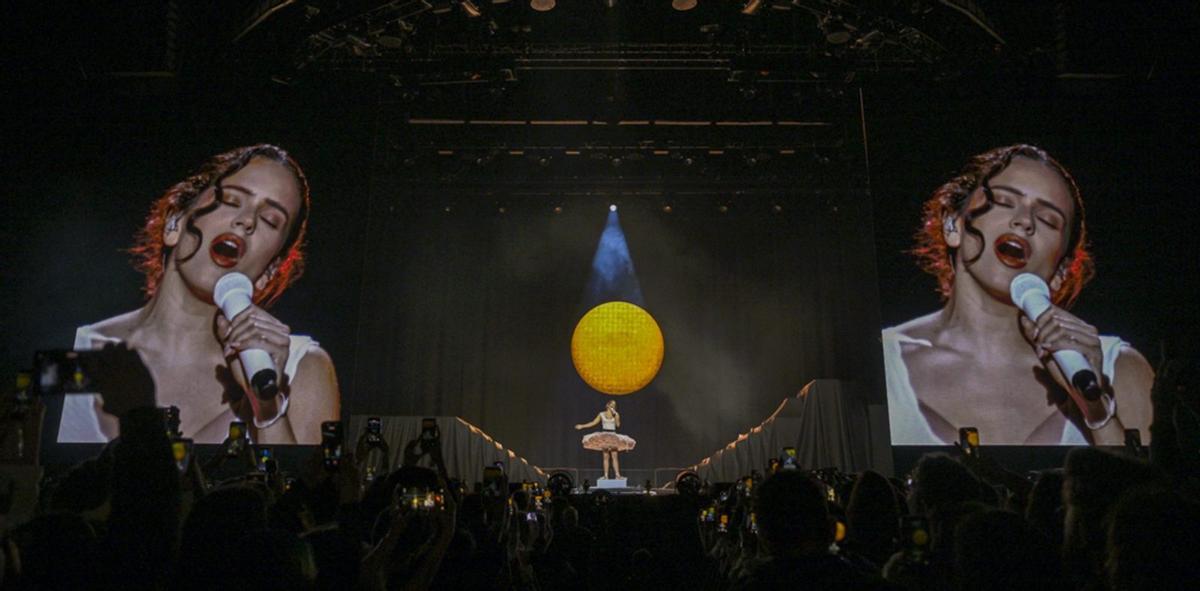 Rosalía, un espectacle celestial
