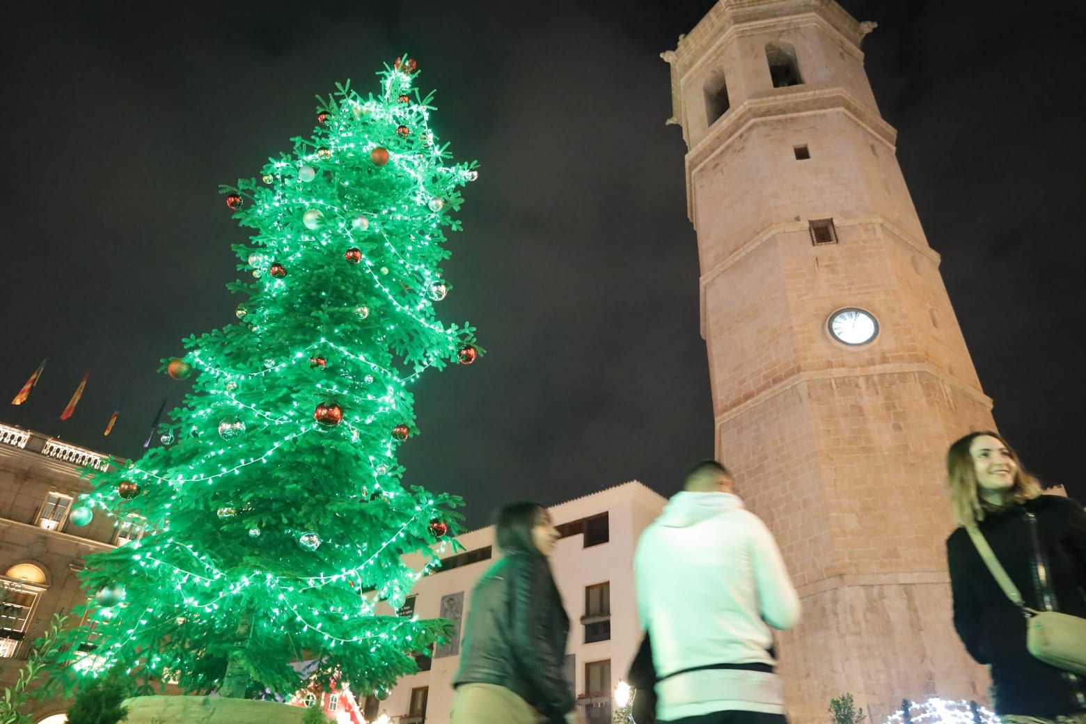 Luces para una Navidad mágica en Castelló