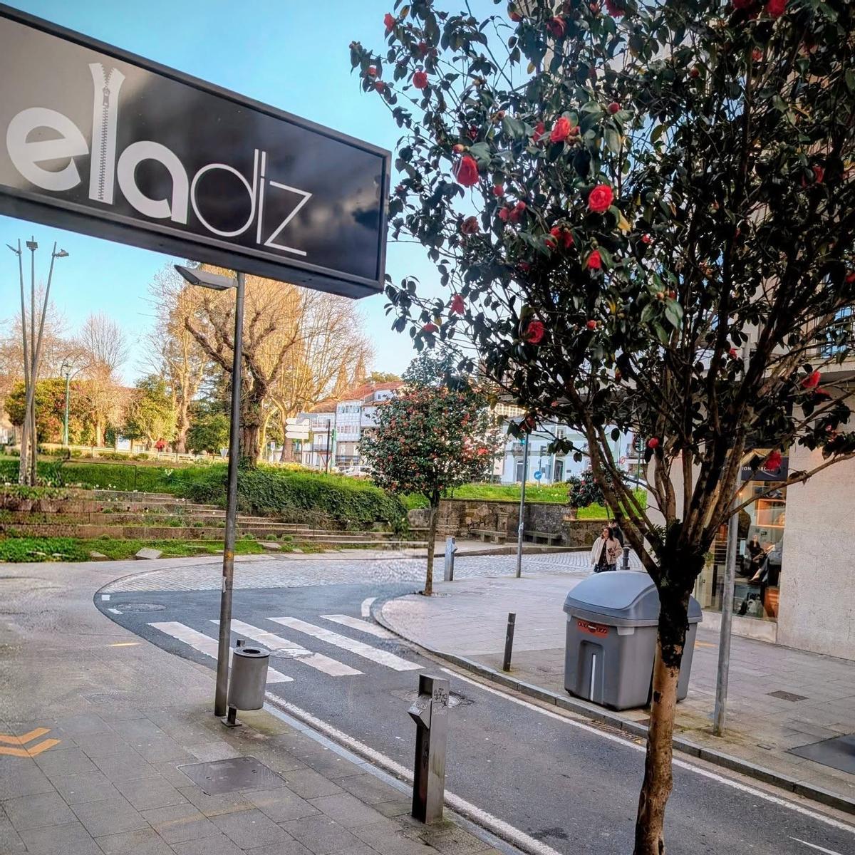 Imagen colgada en el Facebook de Ela Diz en la que se observa el cartel de la tienda en su nuevo local.