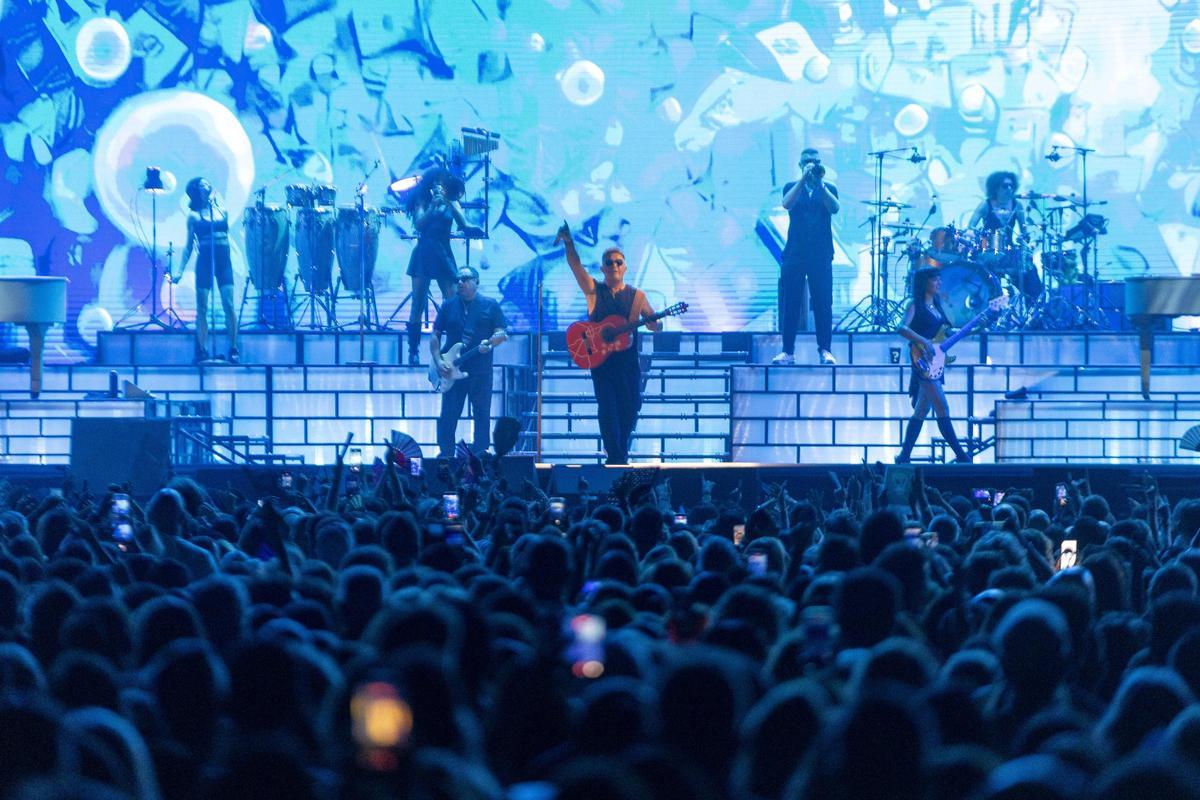 El concierto de Alejandro Sanz en Palma, en imágenes