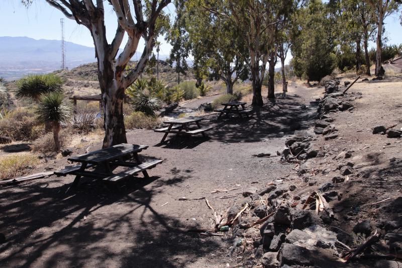 El Cabildo cierra el Parque de Las Mesas