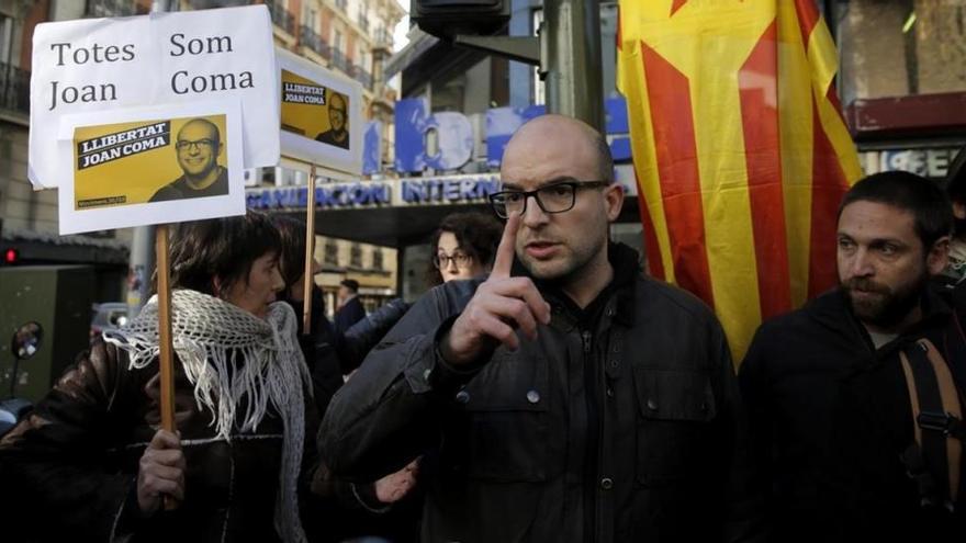 Joan Coma asegura que los guardias civiles que le trasladaron a Madrid ven con buenos ojos el referéndum