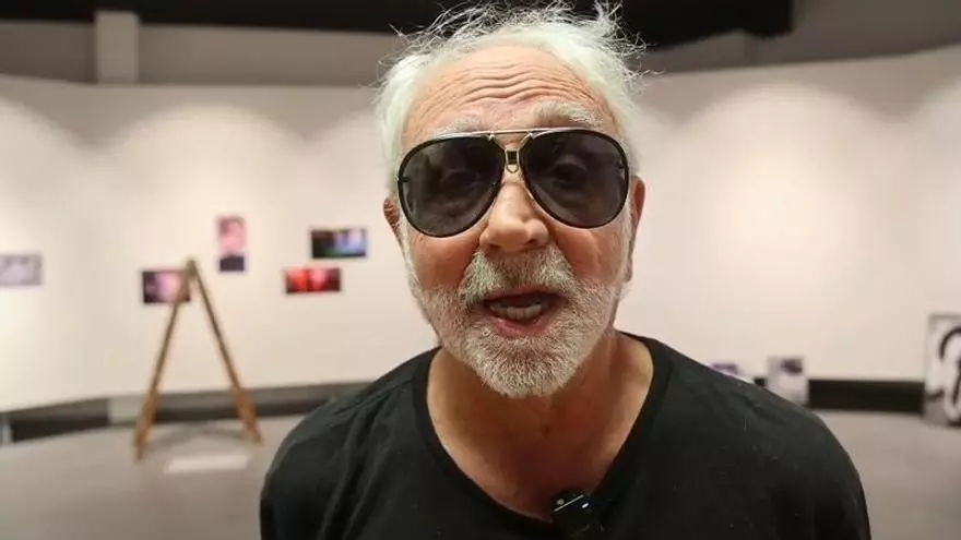 Pepe Calvo prepara la exposición que inaugurará este viernes en la Sede de la UA en Alicante