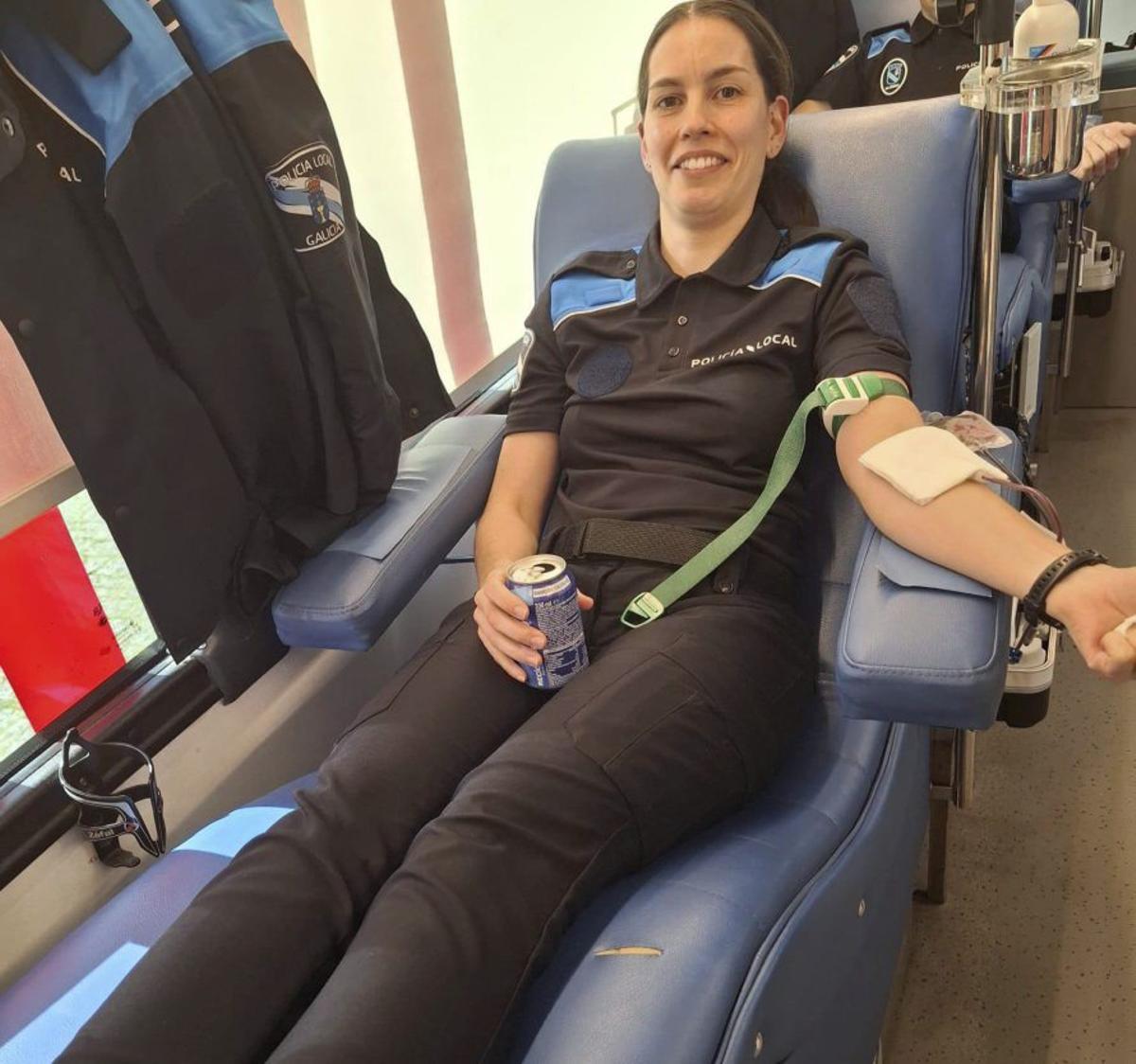 La Agasp recibe a la unidad móvil de donación |