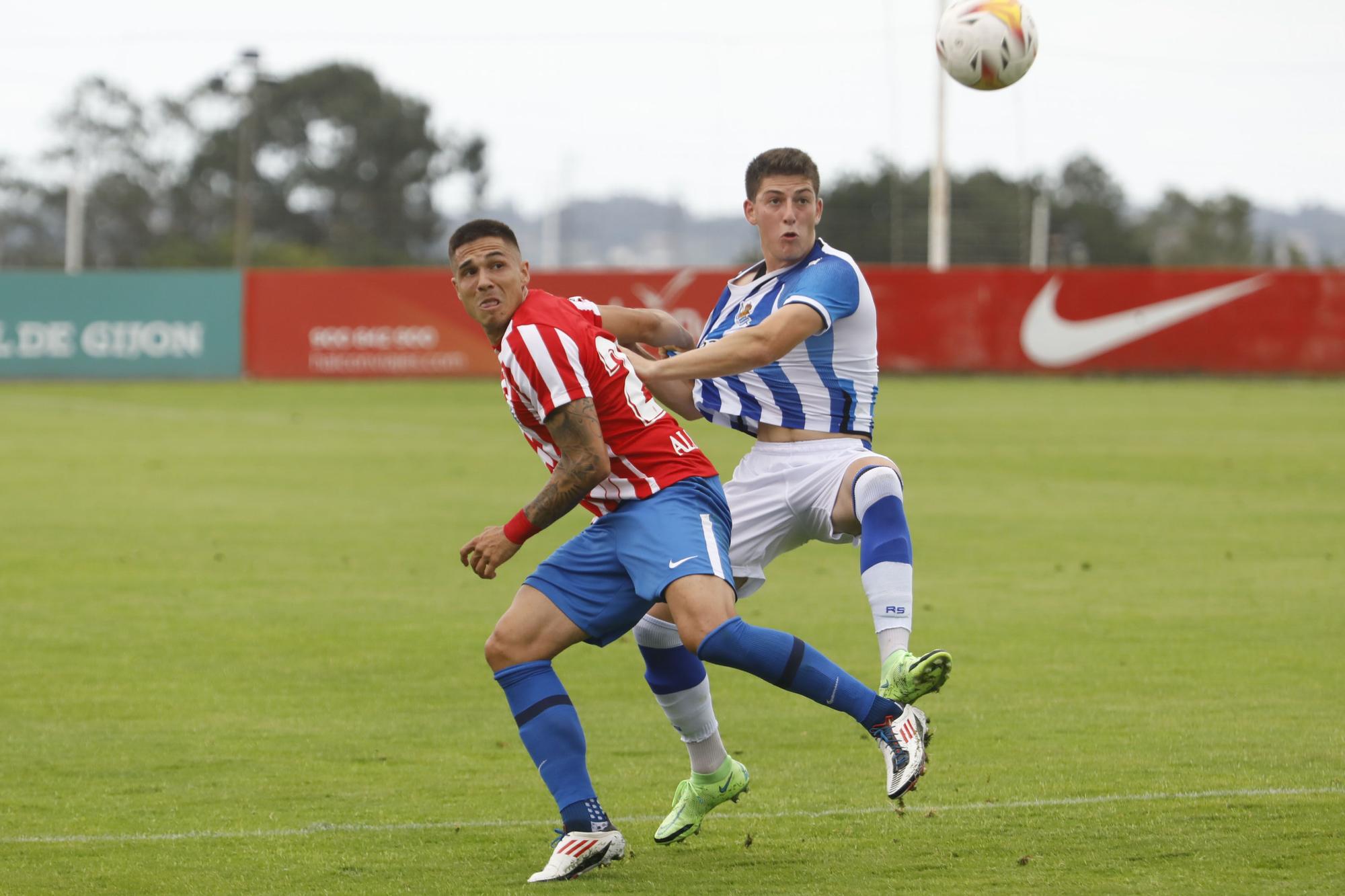 Sporting - Real Sociedad B, en imágenes