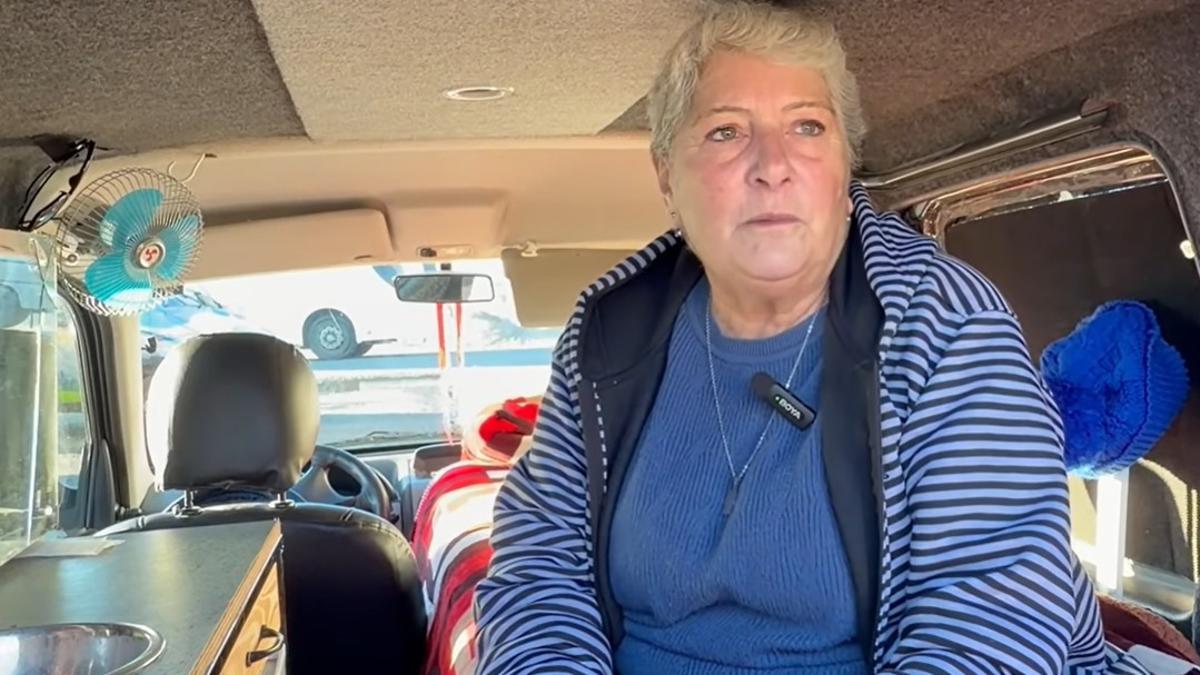 Yoli tuvo que enfrentarse a una situación que nunca había vivido: viajar sola.